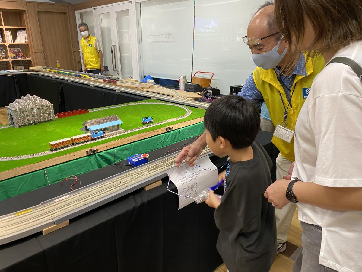 HOゲージ鉄道模型実演2