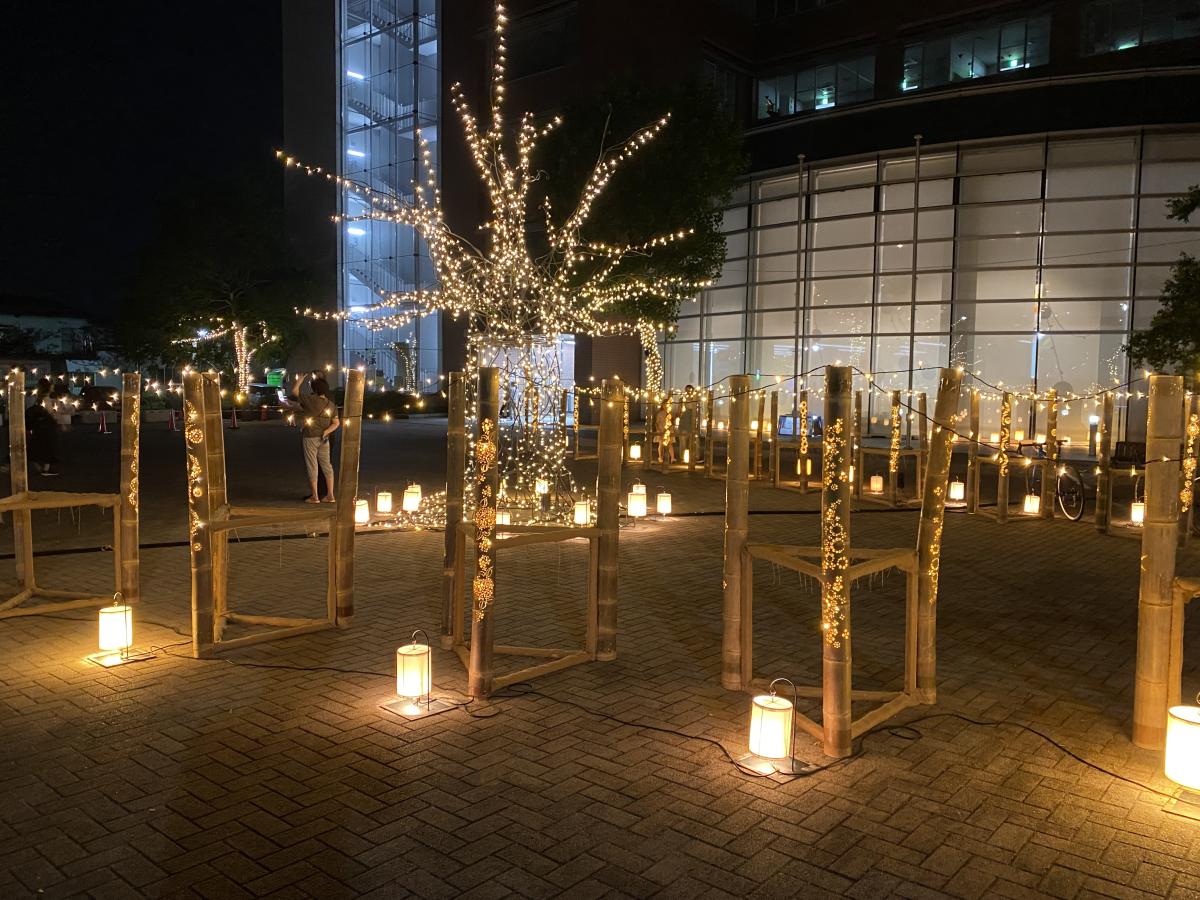 多賀市民会館開館20周年記念事業「Hitachi-Taga Summer Illumination 2026『颯』」1